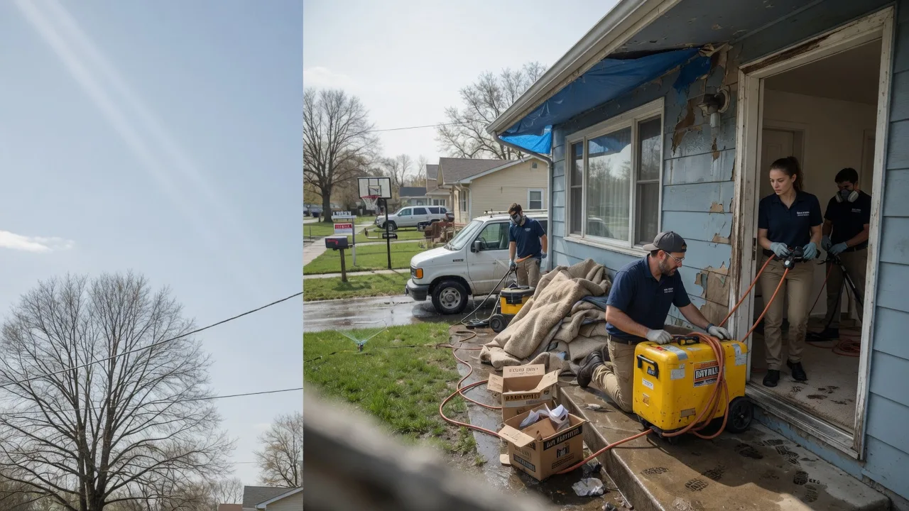 Basement Flood Cleanup in Toronto, SD near me